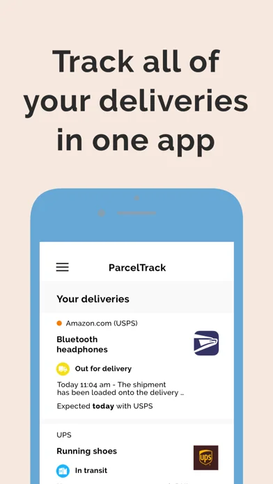 ParcelTrack Sendungsverfolgung