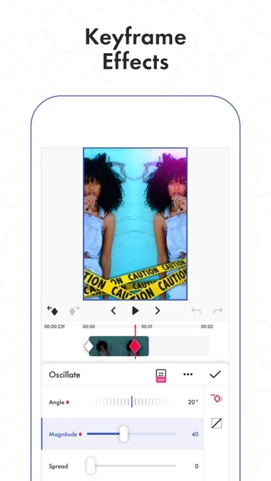 Funimate Videobearbeitung App screenshot 2