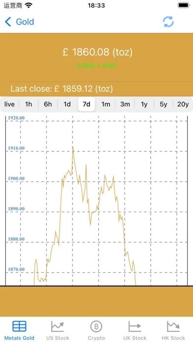 Goldpreis - Live gold price screenshot 2