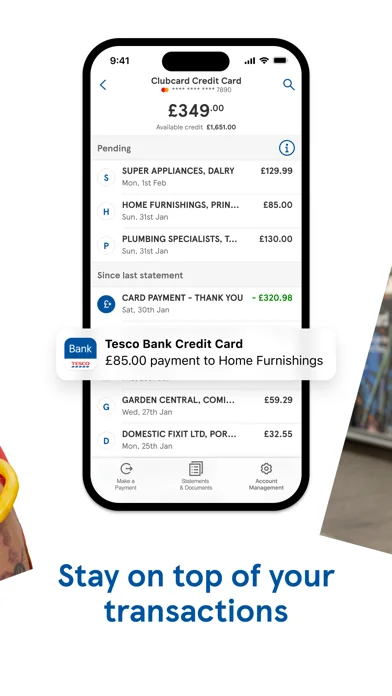 Tesco Bank and Clubcard Pay+ screenshot 3
