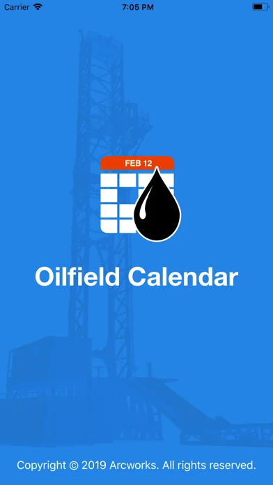 Oilfield Calendar screenshot 1