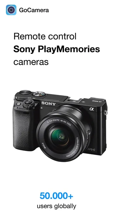GoCamera – PlayMemories Mobile screenshot 1