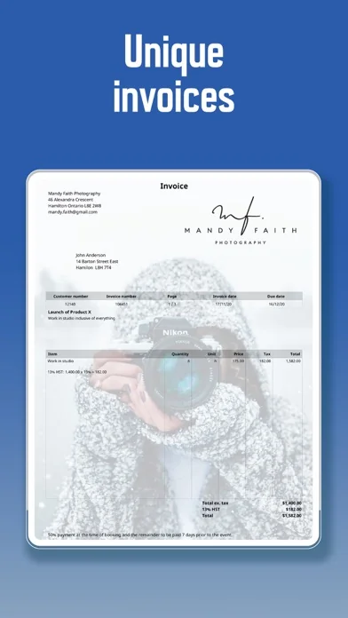 Invoice and Quote Maker screenshot 3