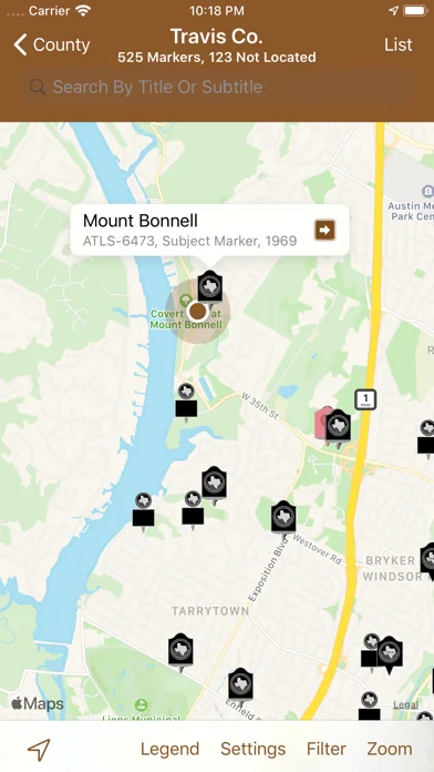 Texas Historical Marker Guide screenshot 2