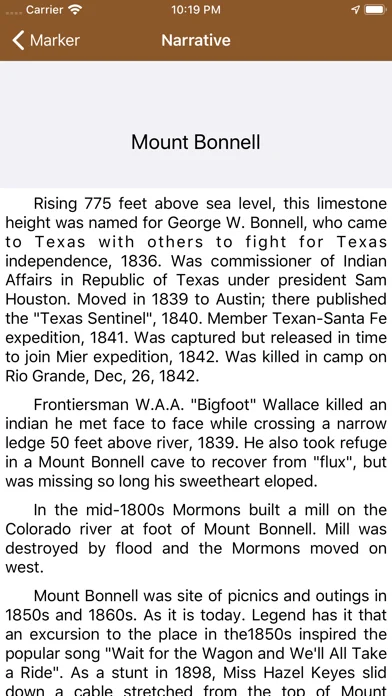 Texas Historical Marker Guide screenshot 4