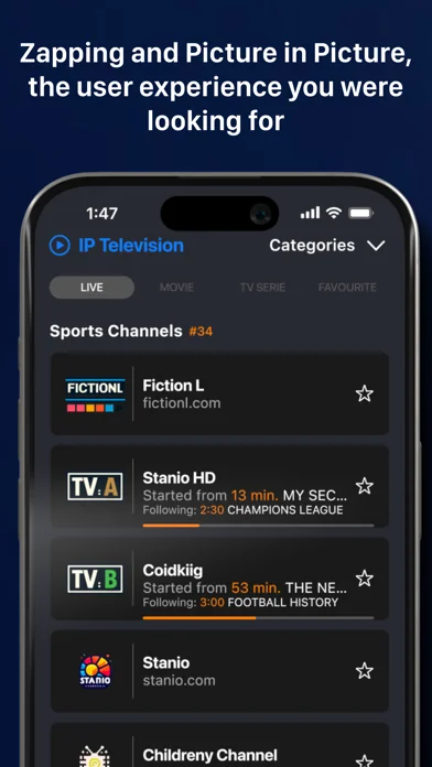 IP Television - IPTV M3U screenshot 3