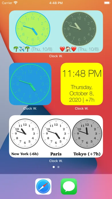 Clock Widget
