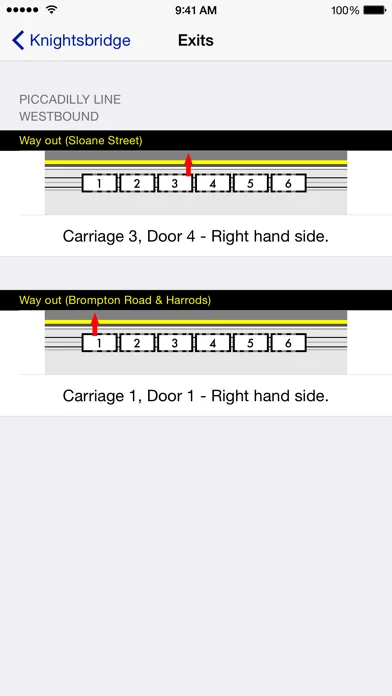 Tube Exits by Station Master