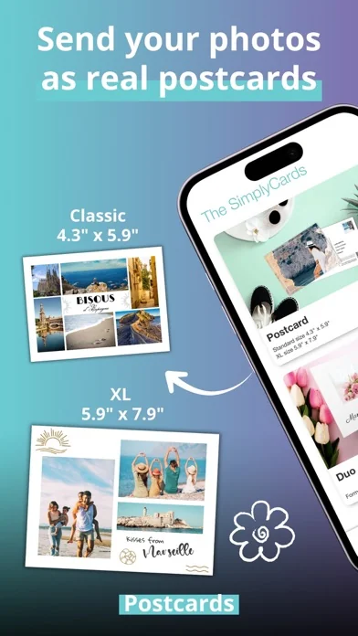 SimplyCards - Postkarten app