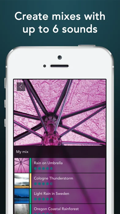 Rain Sounds HQ: sleep aid screenshot 3