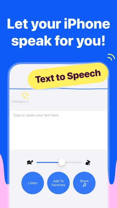 Type & Speak - Text in Sprache