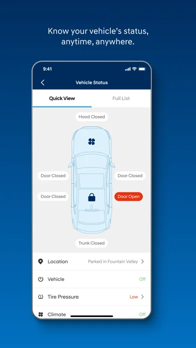 MyHyundai with Bluelink screenshot 3
