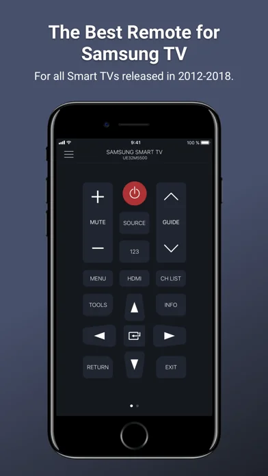 Remotie: remote for Samsung TV