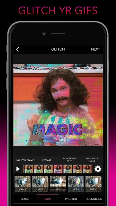 Glitch Wizard - Distort Photos to Trippy GIFs