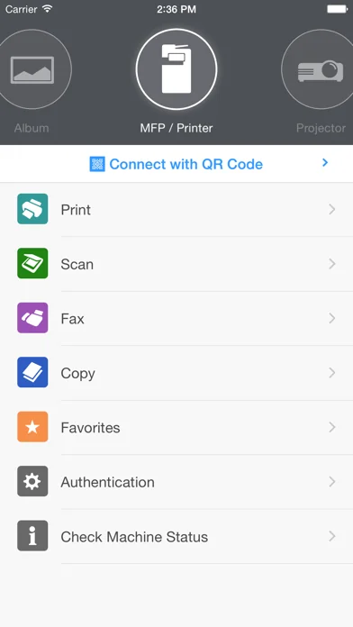 RICOH Smart Device Connector screenshot 1