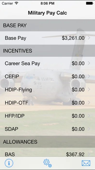Military Pay Calc