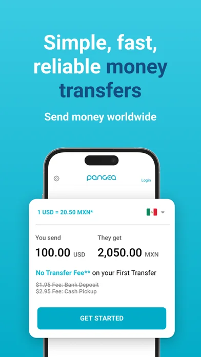 Pangea Money Transfer screenshot 1