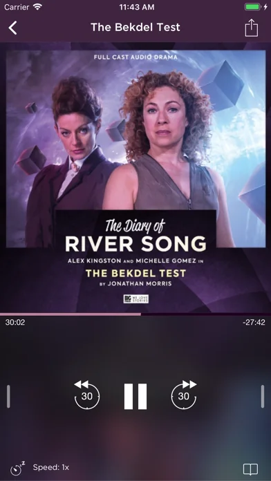 Big Finish Audiobook Player screenshot 1