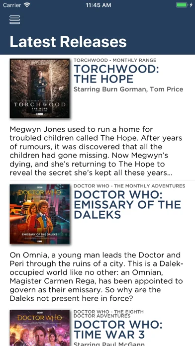 Big Finish Audiobook Player screenshot 3