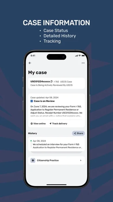 Case Tracker for USCIS & NVC screenshot 3