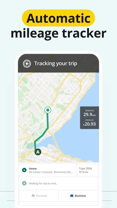 Fahrtenbuch von Driversnote screenshot 1