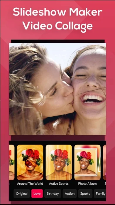 Diashow Maker mit Musik Video screenshot 1