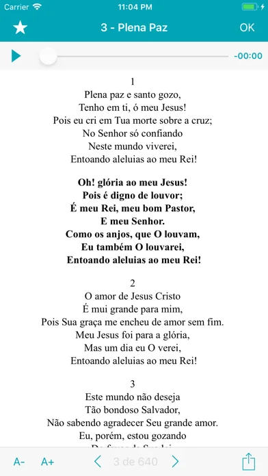 Harpa Cristã + screenshot 2