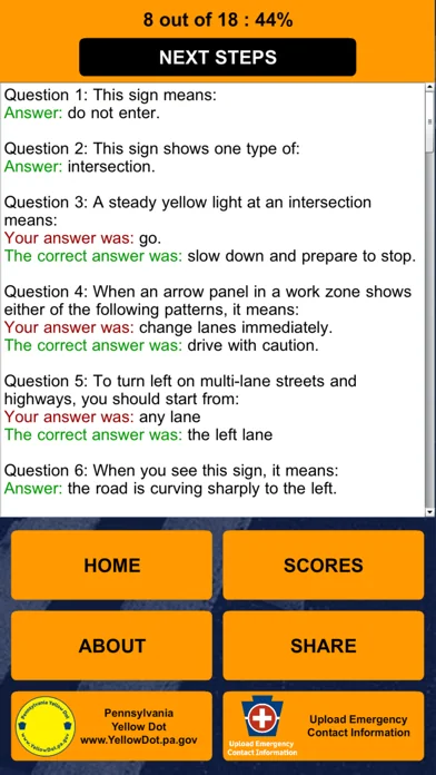 PA Driver’s Practice Test screenshot 3