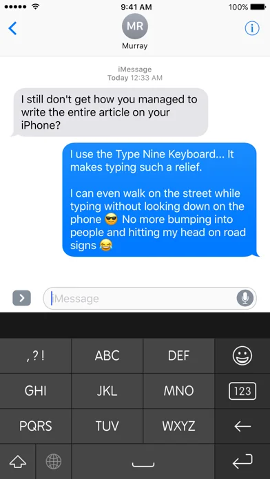 Type Nine - T9 Keyboard screenshot 1