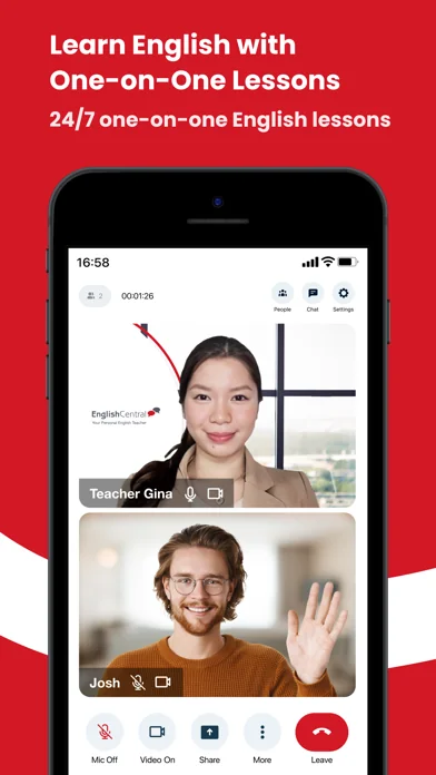 EnglishCentral - Learn English screenshot 1