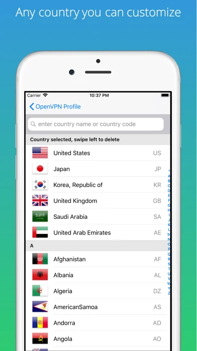 VPN Proxy OvpnSpider Pro screenshot 2
