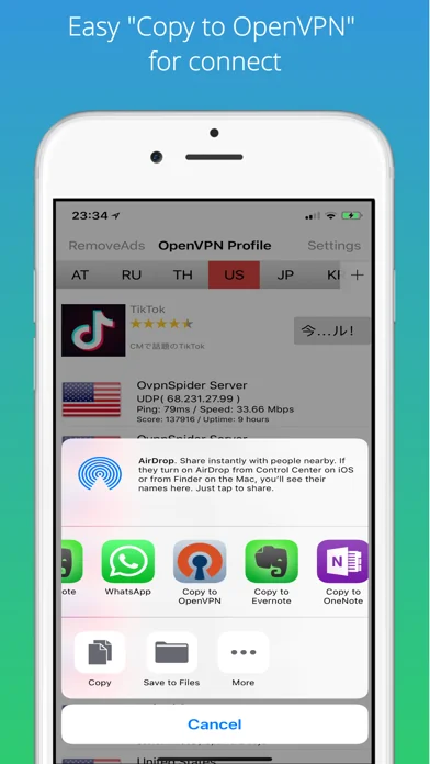 VPN Proxy OvpnSpider Pro screenshot 3