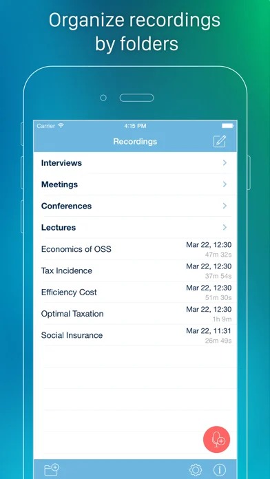 eXtra Voice Recorder Pro screenshot 4