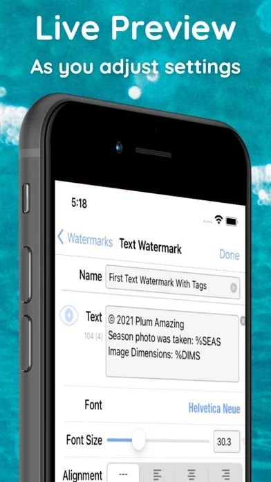 iWatermark+ Sign Photo & Video screenshot 4