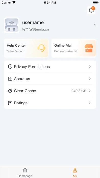 Tenda WiFi screenshot 1