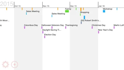 CoCoCal - Timeline Kalender