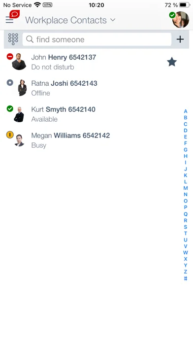 Avaya Workplace screenshot 3
