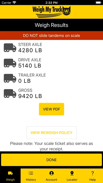 Weigh My Truck screenshot 4