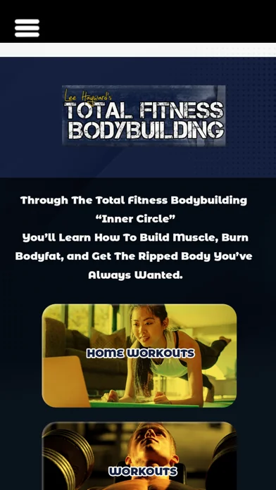 Total Fitness Bodybuilding App