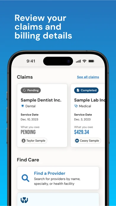 BCBSMA MyBlue Member App screenshot 2