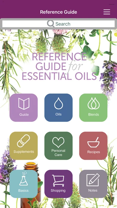 Ref Guide for Essential Oils