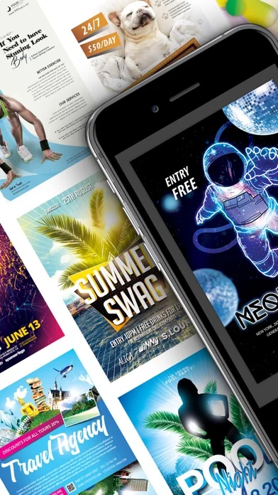 Create Flyers & Logos - Maker