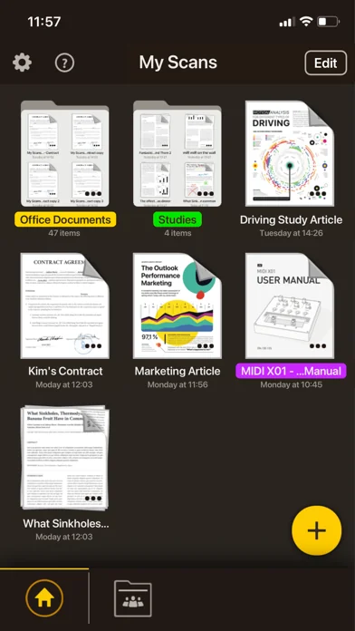 My Scans PRO, pdf scanner screenshot 2