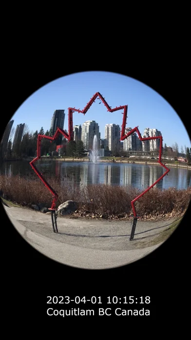 iPixelCamera -Fischaugen-Video screenshot 2