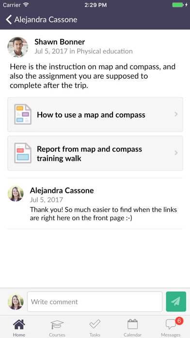 itslearning mobile screenshot 1