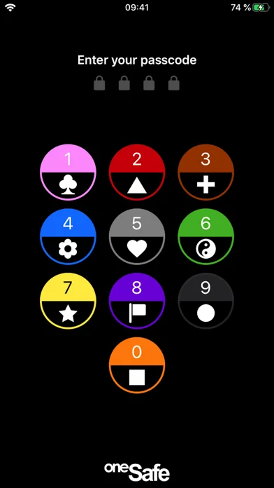 oneSafe+ password manager screenshot 4