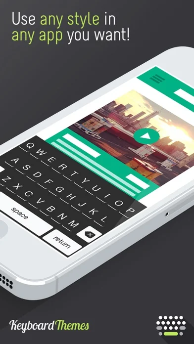 Keyboard Themes – Tastaturen in Individuellen Farben & Schriftarten für iPhone & iPad (iOS 8 Edition) screenshot 4