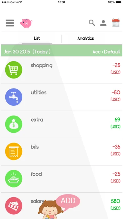 Money Book บันทึกรายรับรายจ่าย