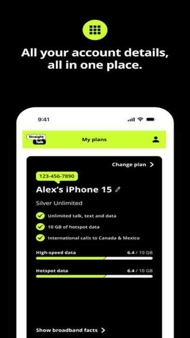 My Straight Talk: Mobile App screenshot 3