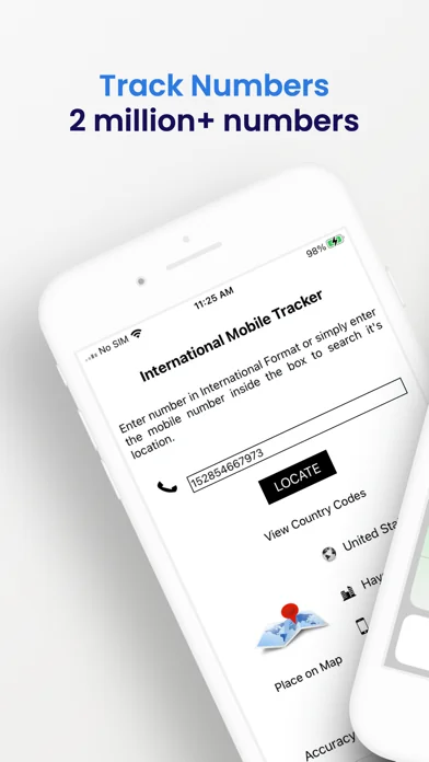 Number location tracker lookup
